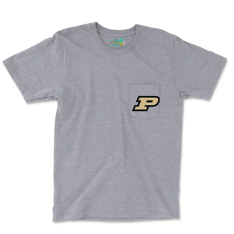 Purdue Boilermakers Pocket T-Shirt by Rayas | Artistshot