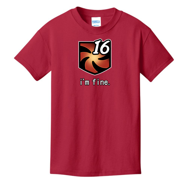 I'm Fine Vuln Stacks [ffxiv] Basic Youth T-shirt | Artistshot