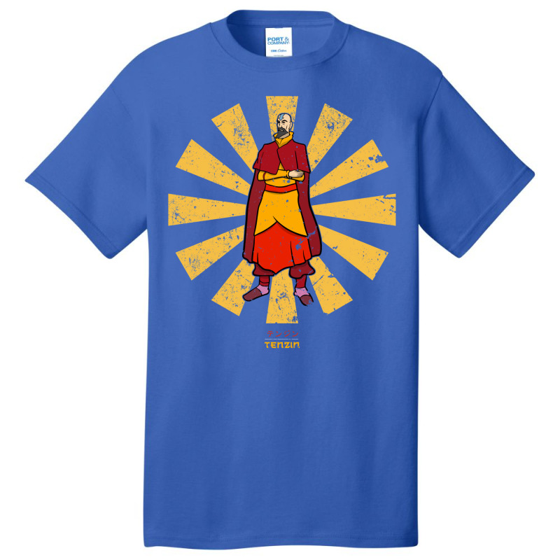 Tenzin Retro Japanese Avatar Basic T-shirt | Artistshot