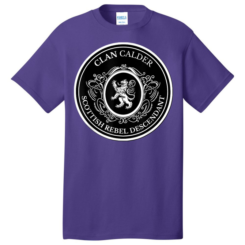 Calder Scottish. Clan Scottish Lion Descent T Shirt Basic T-shirt by prix5d5gosson | Artistshot