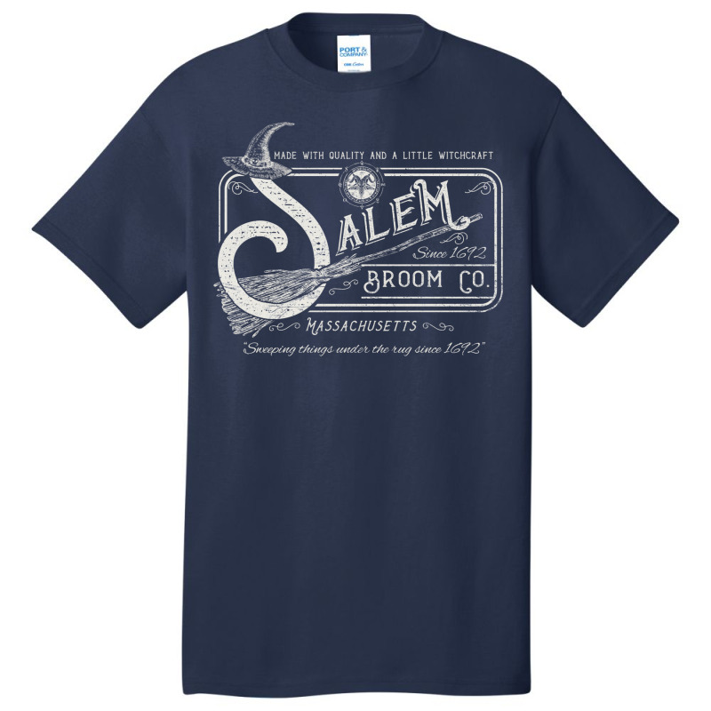 Salem Broom Company Basic T-shirt by vilykinuef | Artistshot