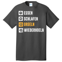 Essen Sleeping Organist Church Music Organ Player T Shirt Basic T-shirt | Artistshot