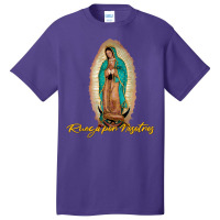 Virgen De Guadalupe Ruega Por Nosotros Basic T-shirt | Artistshot