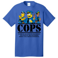 Cops Filmed On Location Basic T-shirt | Artistshot