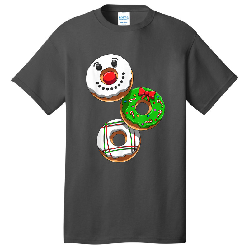 Christmas Donut Party Basic T-shirt | Artistshot