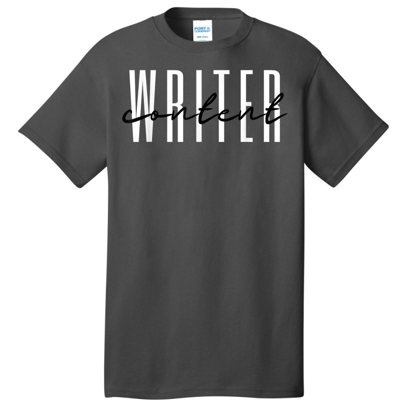 Content Writer In Progress Novel Author Novelist T Shirt Basic T-shirt by corrinwpxbilal | Artistshot