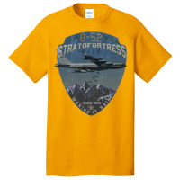 B 52 Stratofortress  Making It Rain Since 1955 Vintage Design Basic T-shirt | Artistshot