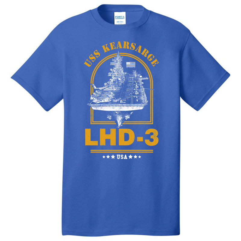 Lhd 3 Uss Kearsarge 1 Basic T-shirt by huchakmiezisi | Artistshot