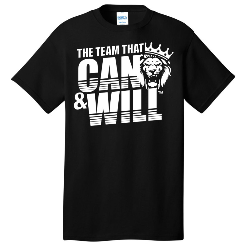 Can & Will™ Basic T-shirt by miyhaexaltoc | Artistshot