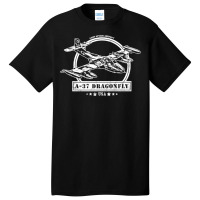 A 37 Dragonfly Aircraft Basic T-shirt | Artistshot