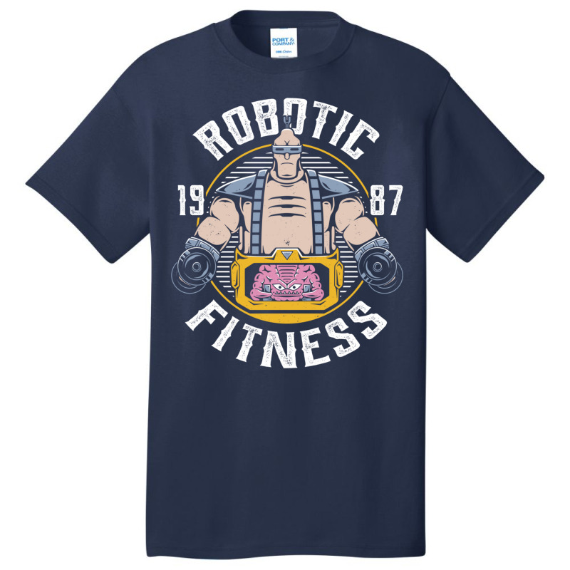 Robotic Fitness Basic T-shirt by enzycahojen | Artistshot