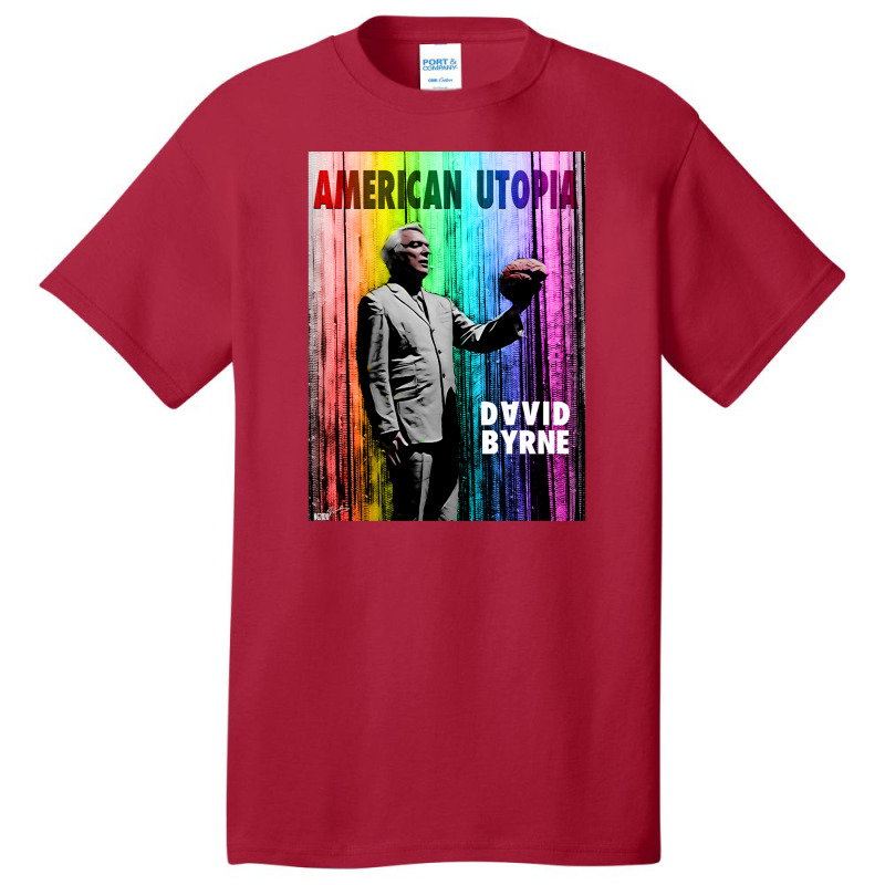 American Utopia (rainbow) Basic T-shirt by MarkBressi | Artistshot