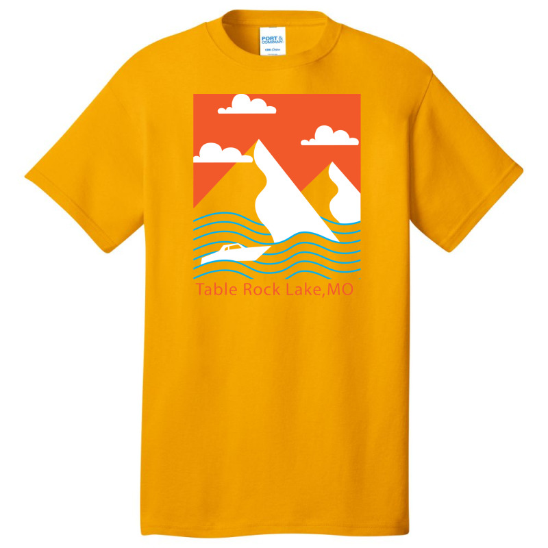 Table Rock Lake Mo Basic T-shirt by Alexsmith | Artistshot