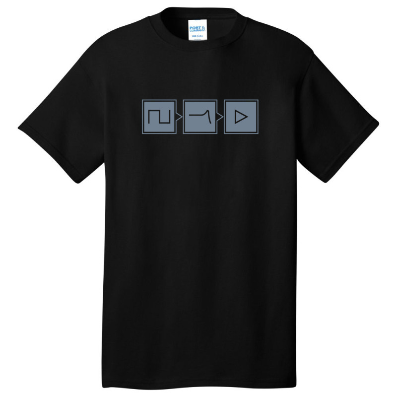 Synthesizer Signal Path 1 Basic T-shirt | Artistshot