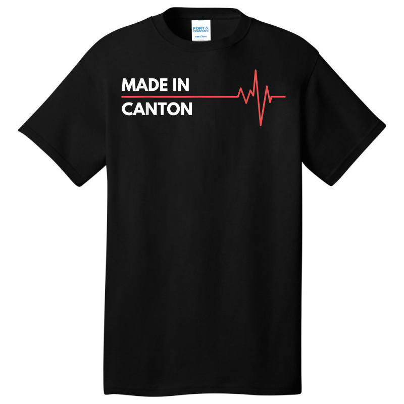 Made In Canton Mississippi Place Of Birth Hometown T Shirt Basic T-shirt | Artistshot