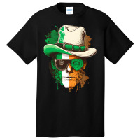 Shamrock St.patrick's Day.irish Men Culture Ireland America Flag Basic T-shirt | Artistshot