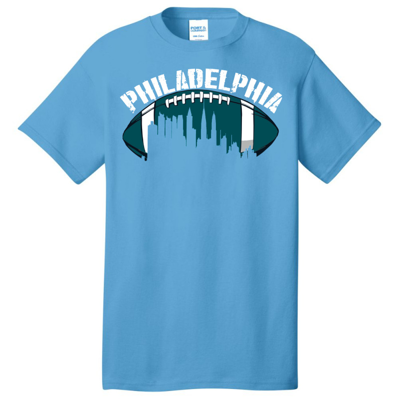 Philadelphia Football Vintage Philly City Retro American Football Ball Basic T-shirt | Artistshot