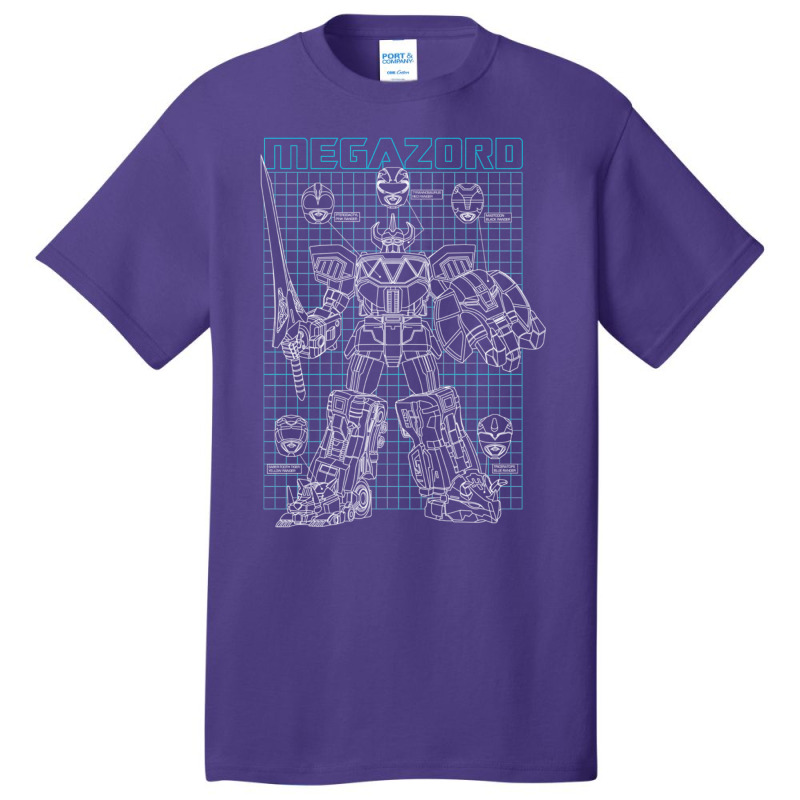 Megazord Basic T-shirt by pantesqubeei | Artistshot