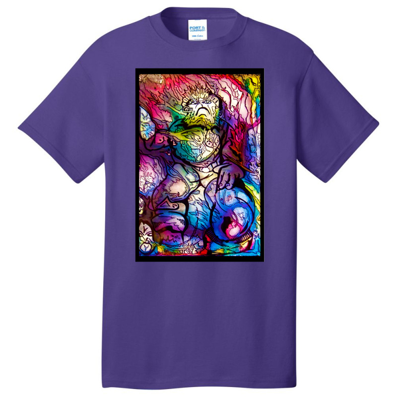 Space Ape Basic T-shirt by rakhamaddixm | Artistshot