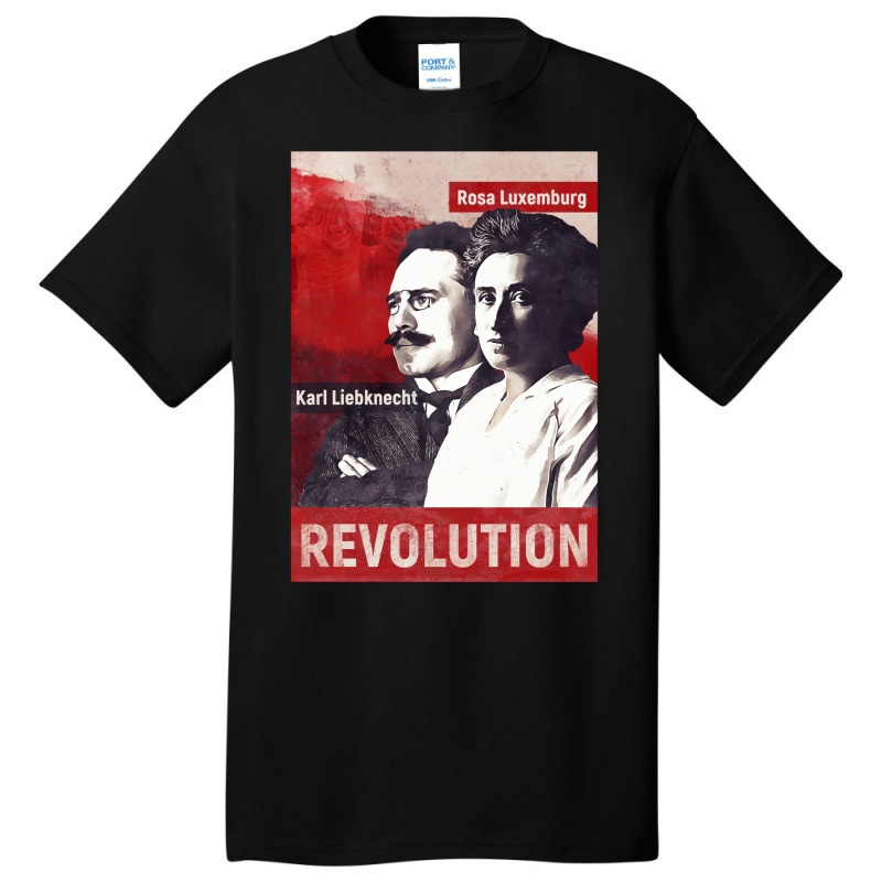 Rosa Luxemburg And Karl Liebknecht Basic T-shirt | Artistshot