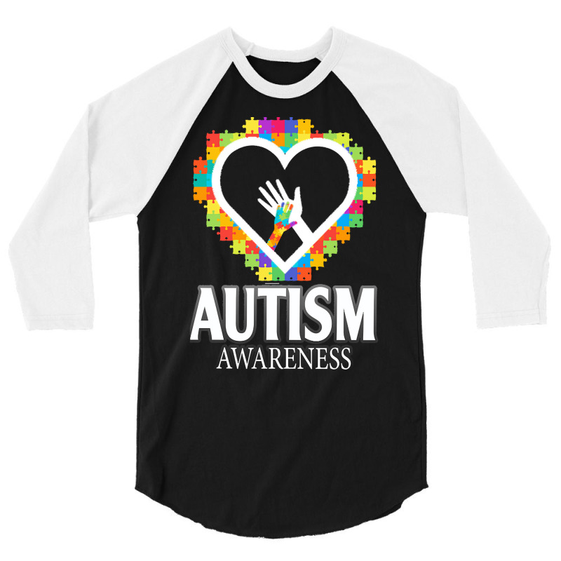 Autism Awareness T  Shirt Autism Awareness T  Shirt Autism Awareness 3/4 Sleeve Shirt by joanie38206 | Artistshot