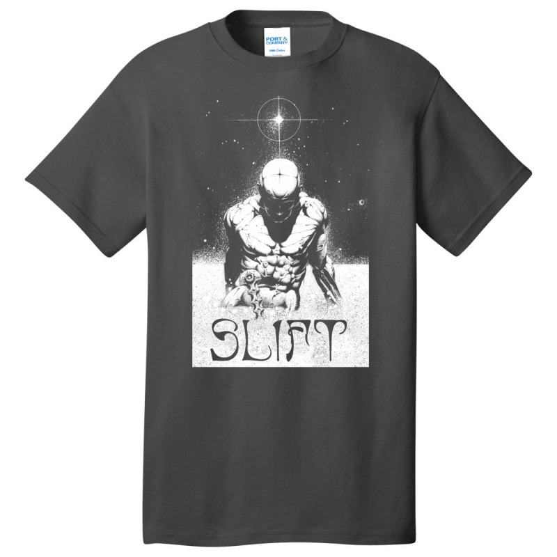 Slift Ummon Tour Whitestencil Basic T-shirt by yulderhogbenm | Artistshot