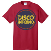 Disco Inferno Basic T-shirt | Artistshot