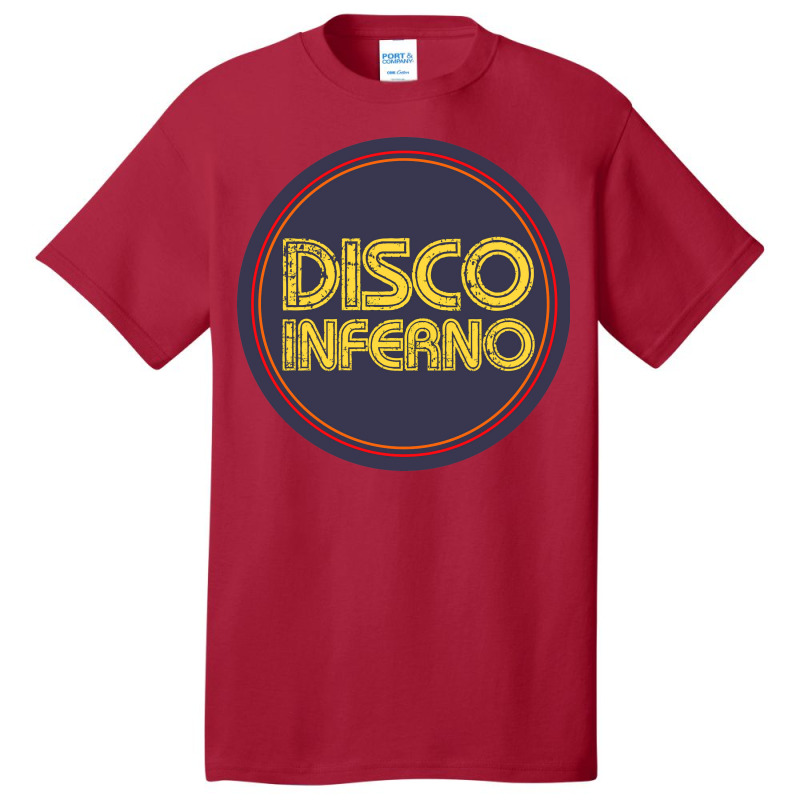 Disco Inferno Basic T-shirt | Artistshot