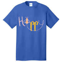 Happy Bee,happy Happy Bee Basic T-shirt | Artistshot