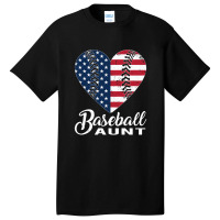 Baseball Coach Aunt Mothers Day Baseball Basic T-shirt | Artistshot