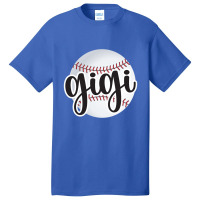 Baseball Gigi Baseball Fan Proud Baseball Grandma Gigi Basic T-shirt | Artistshot