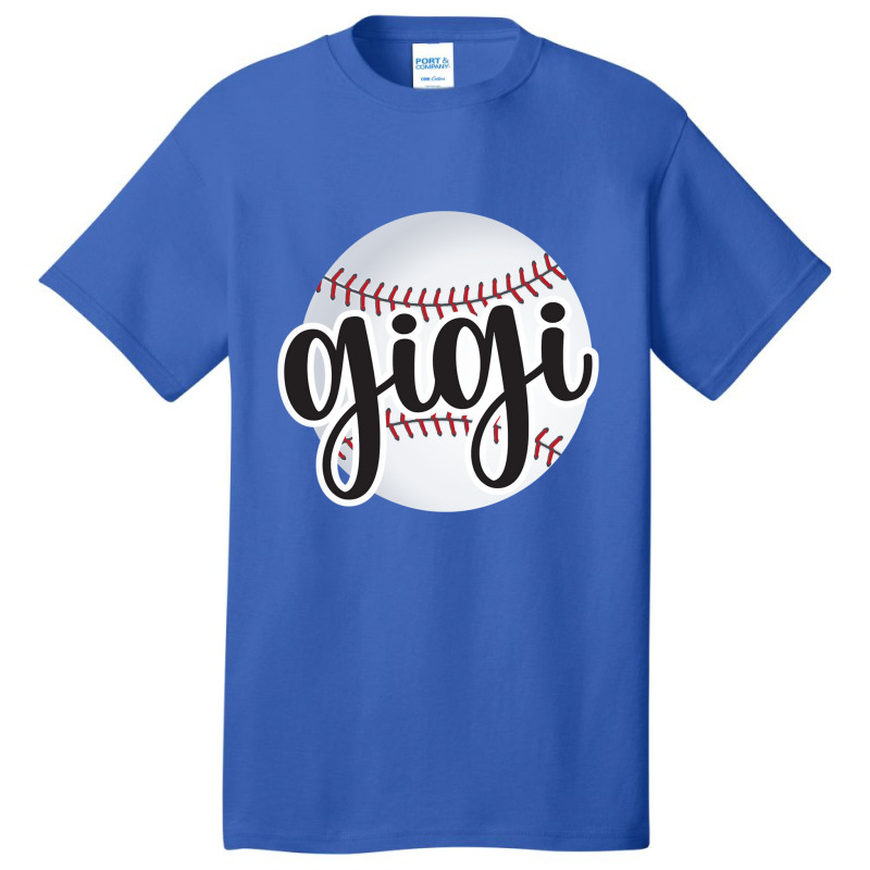 Baseball Gigi Baseball Fan Proud Baseball Grandma Gigi Basic T-shirt by Irena D Good | Artistshot