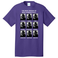 Many Moods Of Mike Basic T-shirt | Artistshot