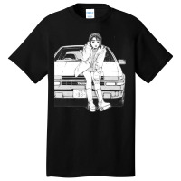 Initial D Natsuki Drift Touge Anime Eurobeat Basic T-shirt | Artistshot