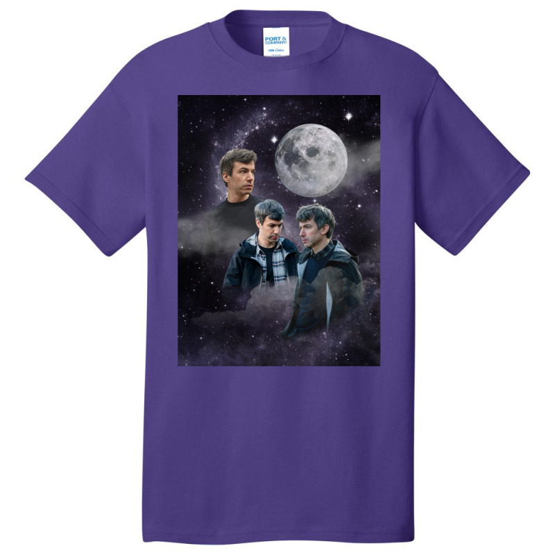 Nathan Fielder Dramatic Galaxy Wolf Print Style Basic T-shirt | Artistshot