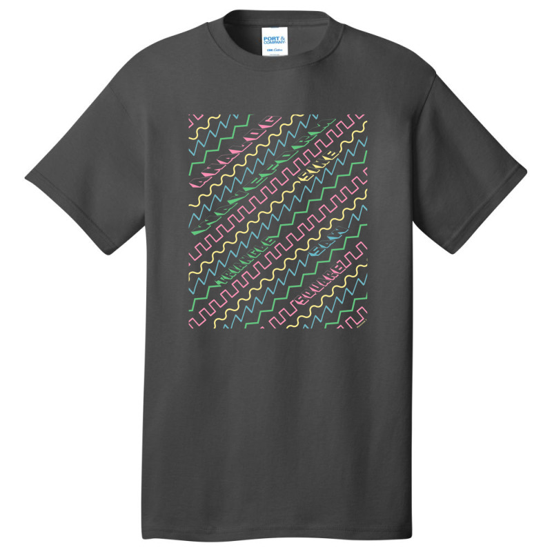 Synthesizer Analog Waveform Basic T-shirt | Artistshot