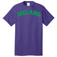 Varsity College Style Ireland Sweatshirt Basic T-shirt | Artistshot