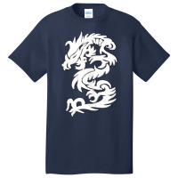 White Firedrake Chinese Dragon Kung Fun Tai Chi Dragon Basic T-shirt | Artistshot