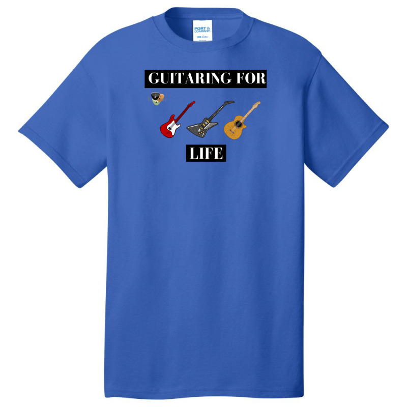 Guitaring For Life Basic T-shirt | Artistshot