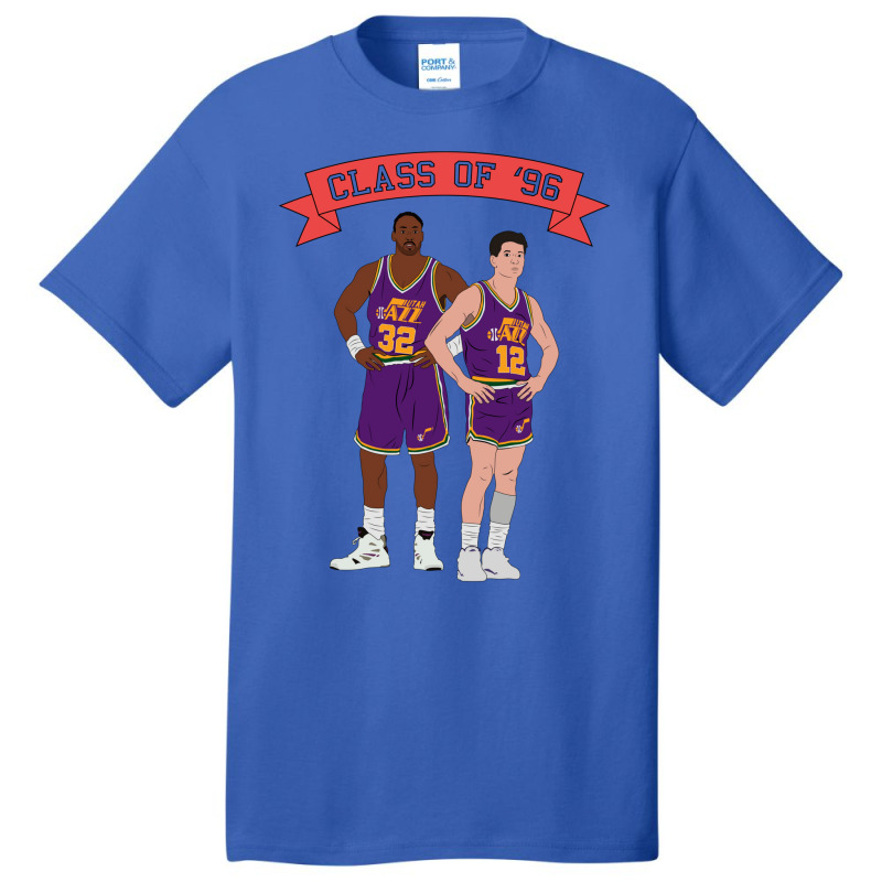 Class Of '96   Malone & Stockton Basic T-shirt by andeekngueloc | Artistshot