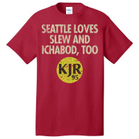 Kjr 95 Seattle Radio Basic T-shirt | Artistshot