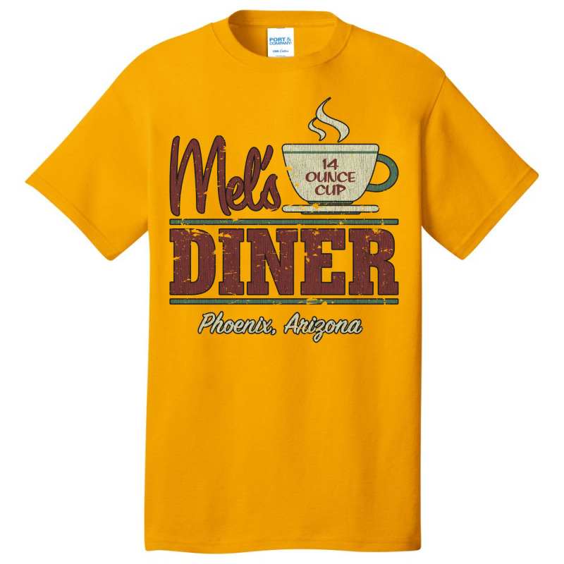 Mel's Diner Basic T-shirt by liipanedroyu | Artistshot