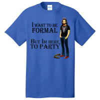 Jesus Parties Basic T-shirt | Artistshot