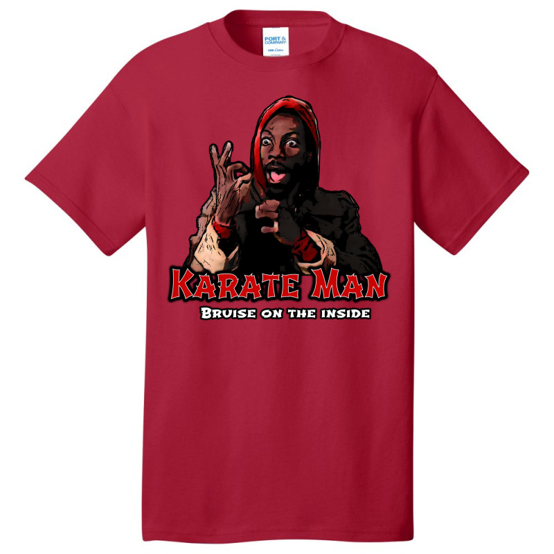 Karate Man Basic T-shirt | Artistshot