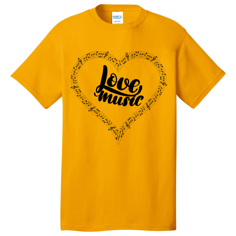 Trending Love Music (2) Basic T-shirt by michealyoungerlk01 | Artistshot