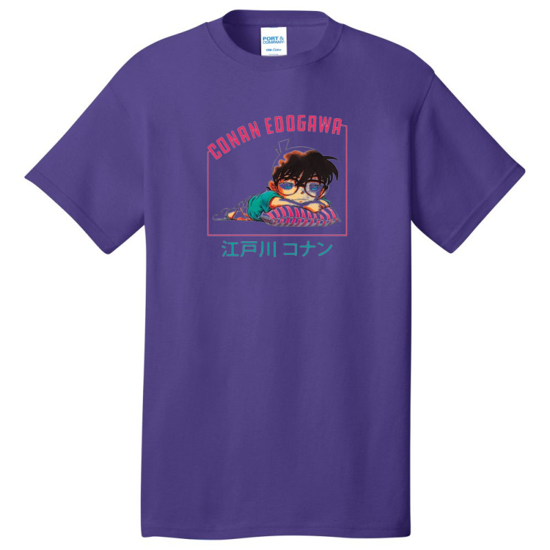 Sleepy Conan (detective Conan) Basic T-shirt by AaronMann | Artistshot