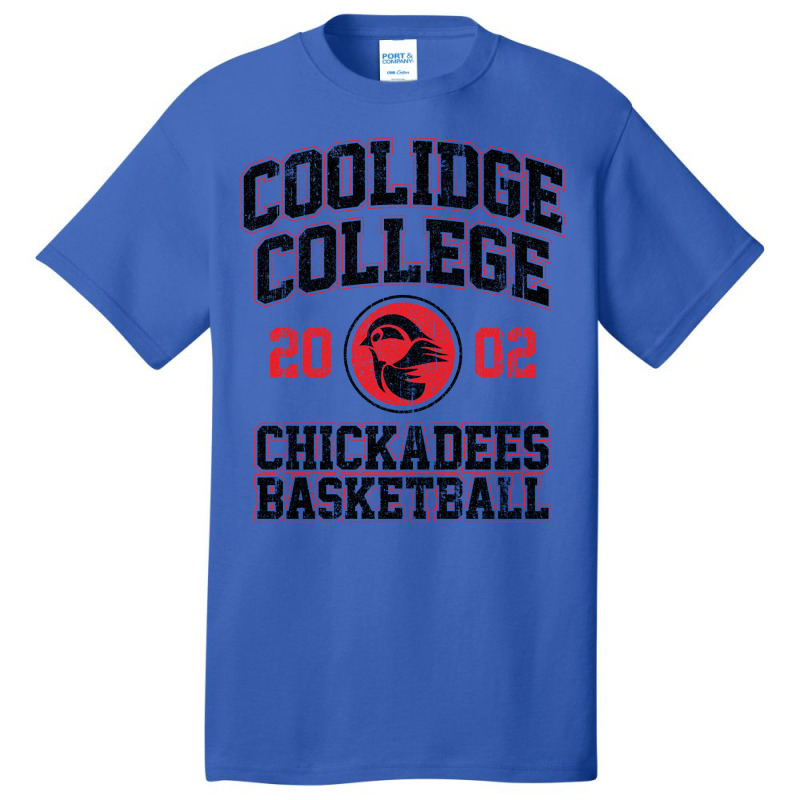 Coolidge College Chickadees Basketball   Van Wilder (variant) Basic T-shirt | Artistshot