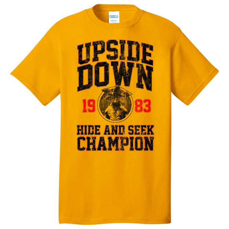 Upside Down Hide And Seek Champion (variant) Basic T-shirt | Artistshot