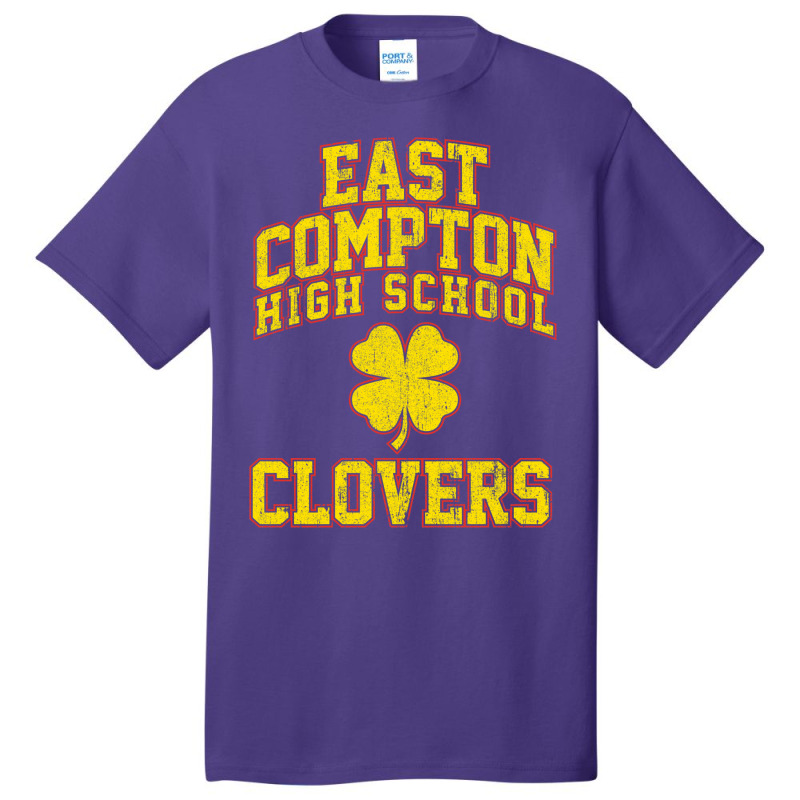 East Compton High School Clovers Basic T-shirt by xakimhaganeq | Artistshot