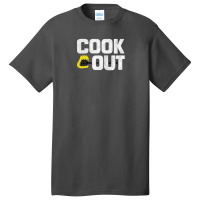 Cookout  Vintage Chalk Texture  White & Black Basic T-shirt | Artistshot